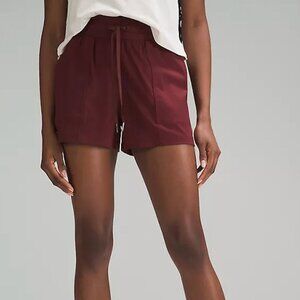 Lululemon Dance Studio High-Rise Short 3.5 Red Merlot Size 4